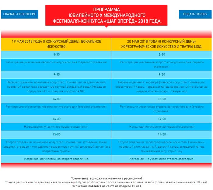 ПОЛОЖЕНИЕ Юбилейного X Международного фестиваля-конкурса